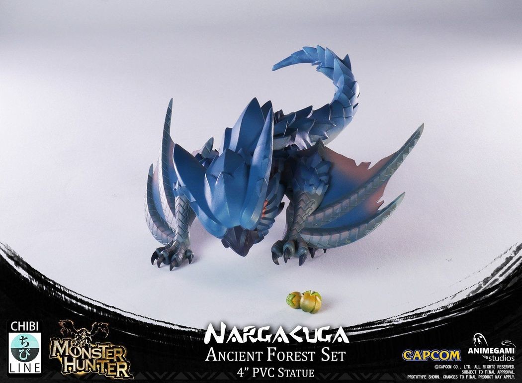 Monster Hunter World - Nargacuga - Ancient Forest - Chibi Line (Animegami Studios) photo 13