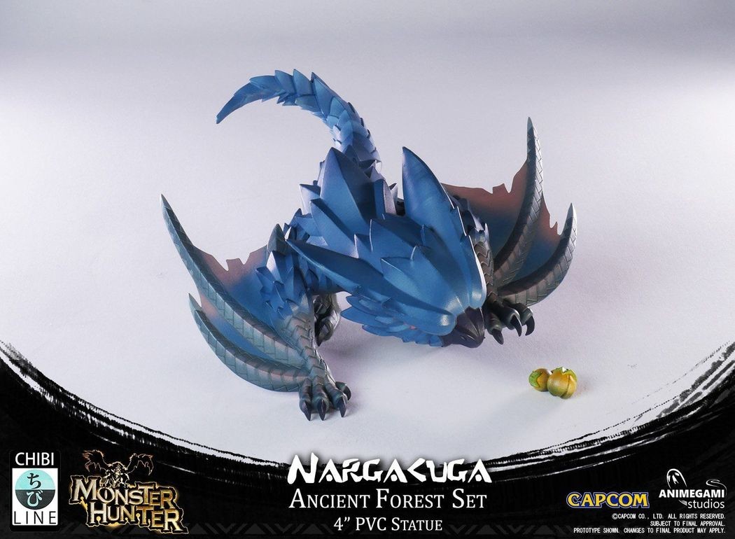Monster Hunter World - Nargacuga - Ancient Forest - Chibi Line (Animegami Studios) photo 14