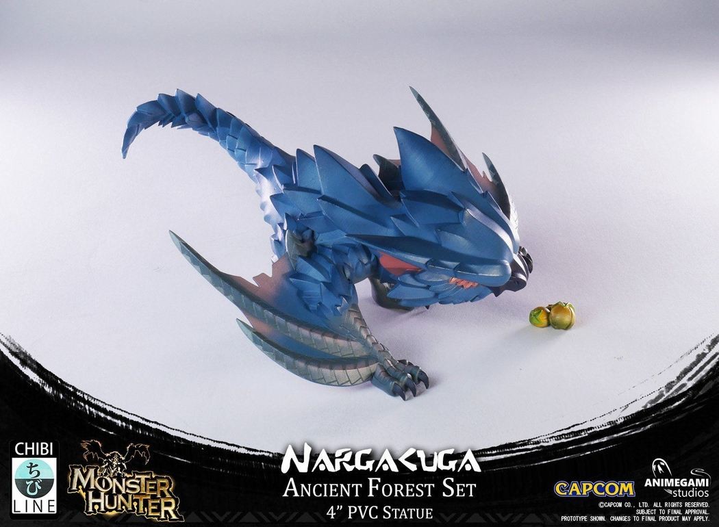 Monster Hunter World - Nargacuga - Ancient Forest - Chibi Line (Animegami Studios) photo 15