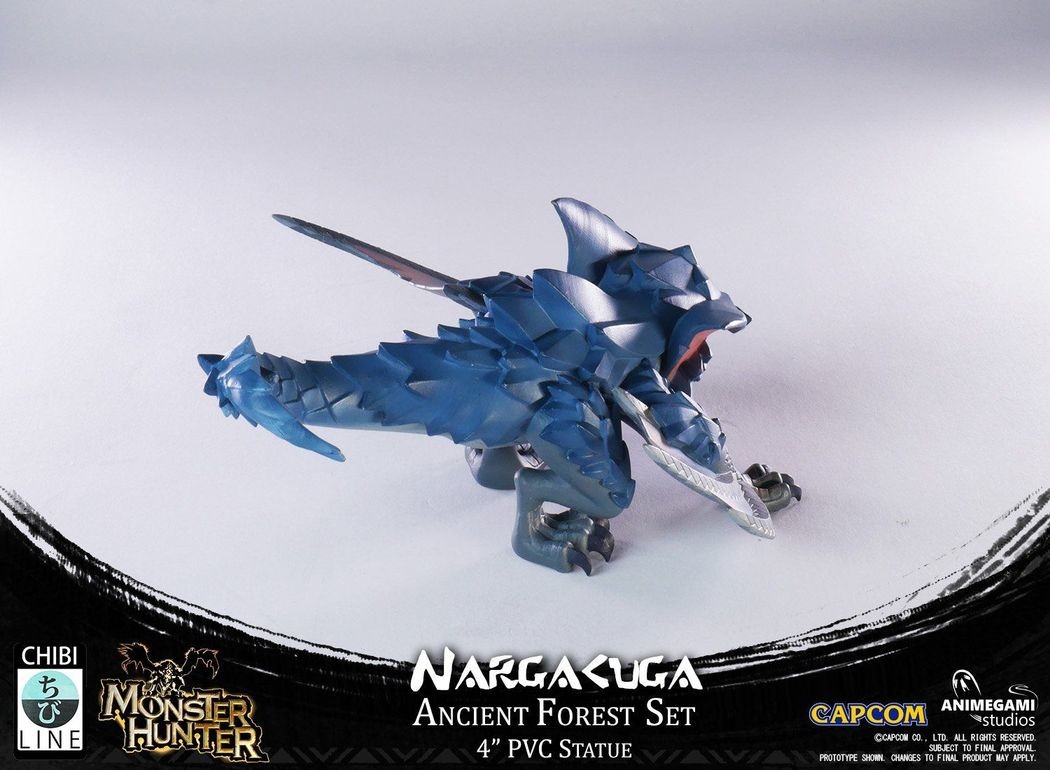 Monster Hunter World - Nargacuga - Ancient Forest - Chibi Line (Animegami Studios) photo 16