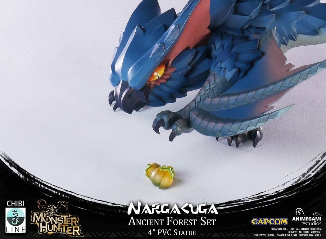 Monster Hunter World - Nargacuga - Ancient Forest - Chibi Line (Animegami Studios) photo 19