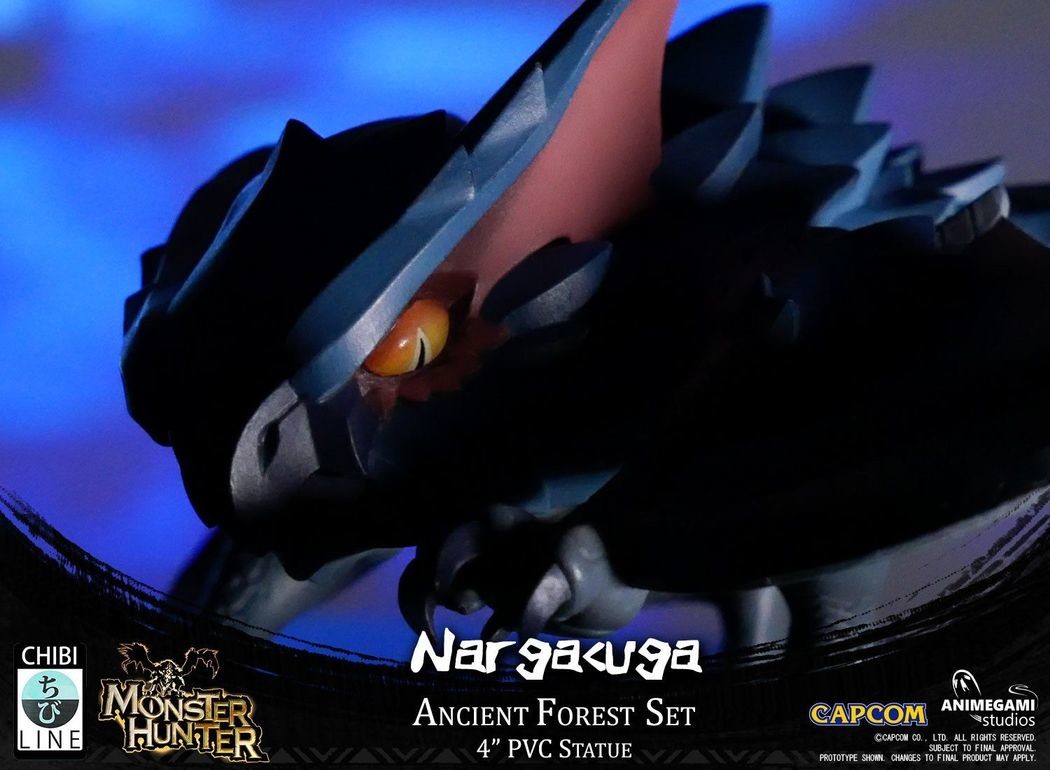 Monster Hunter World - Nargacuga - Ancient Forest - Chibi Line (Animegami Studios) photo 20