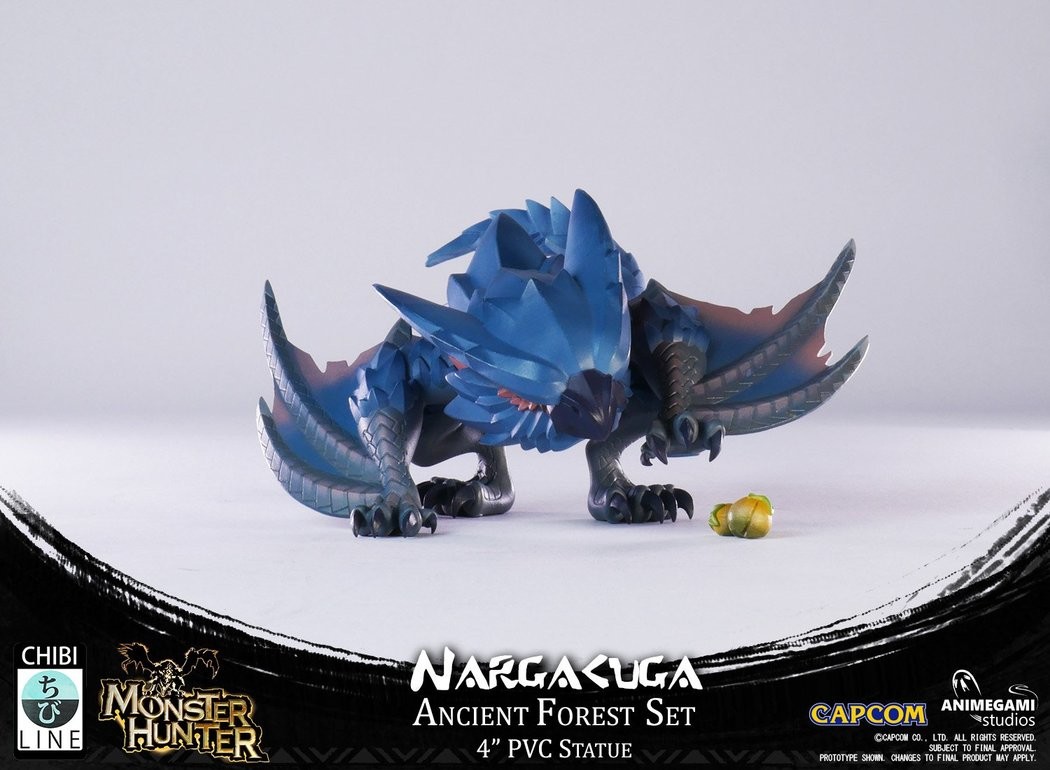 Monster Hunter World - Nargacuga - Ancient Forest - Chibi Line (Animegami Studios) photo 22
