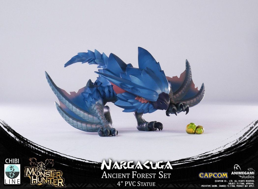 Monster Hunter World - Nargacuga - Ancient Forest - Chibi Line (Animegami Studios) photo 23