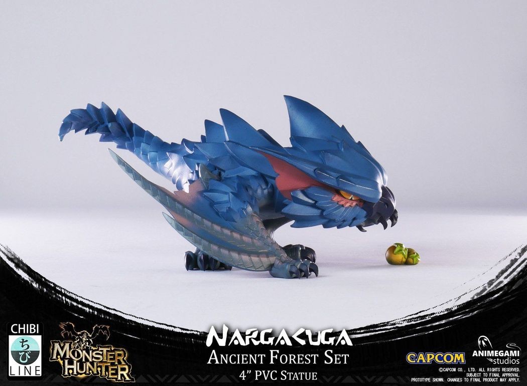 Monster Hunter World - Nargacuga - Ancient Forest - Chibi Line (Animegami Studios) photo 24