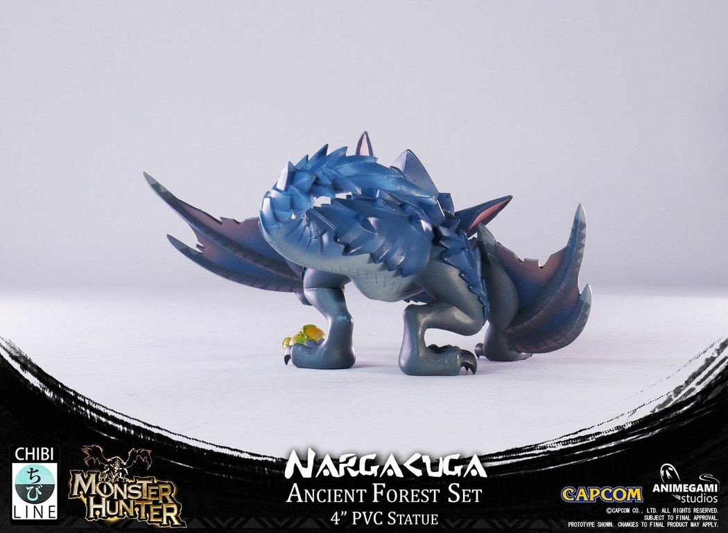 Monster Hunter World - Nargacuga - Ancient Forest - Chibi Line (Animegami Studios) photo 27