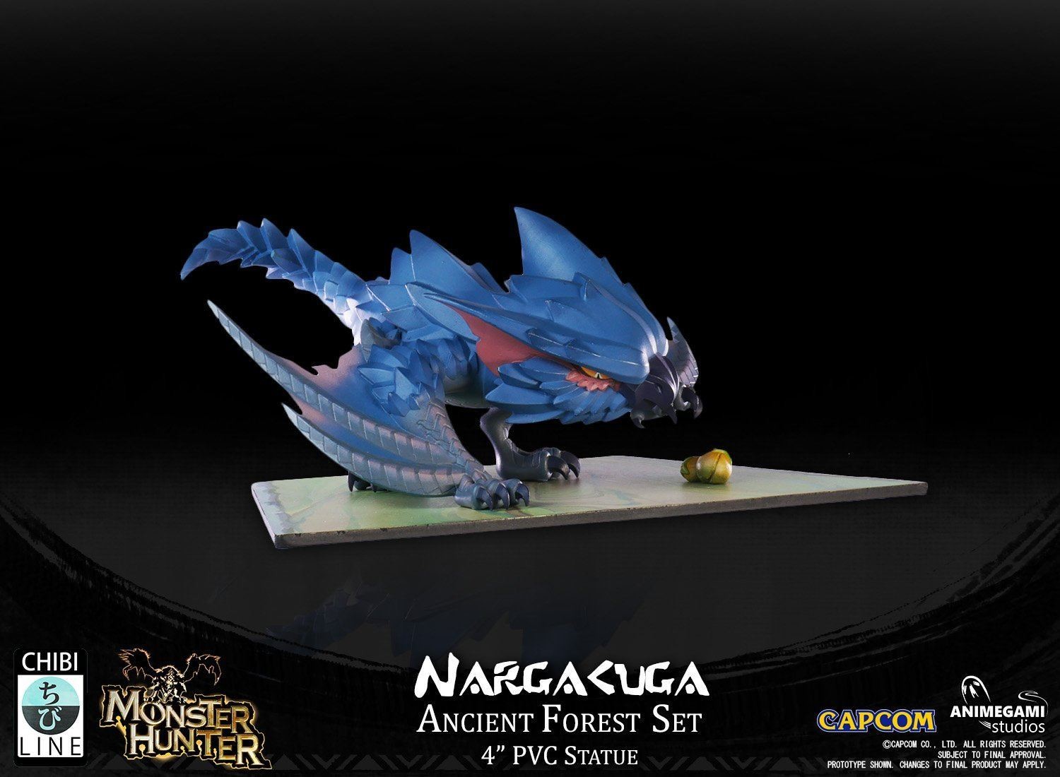 Monster Hunter World - Nargacuga - Ancient Forest - Chibi Line (Animegami Studios) photo 31