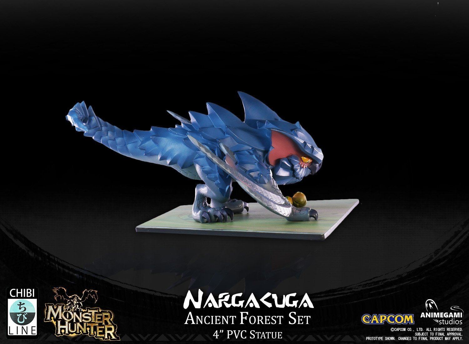 Monster Hunter World - Nargacuga - Ancient Forest - Chibi Line (Animegami Studios) photo 32