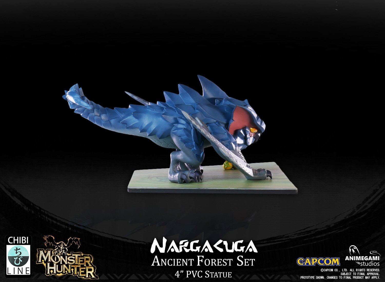 Monster Hunter World - Nargacuga - Ancient Forest - Chibi Line (Animegami Studios) photo 33