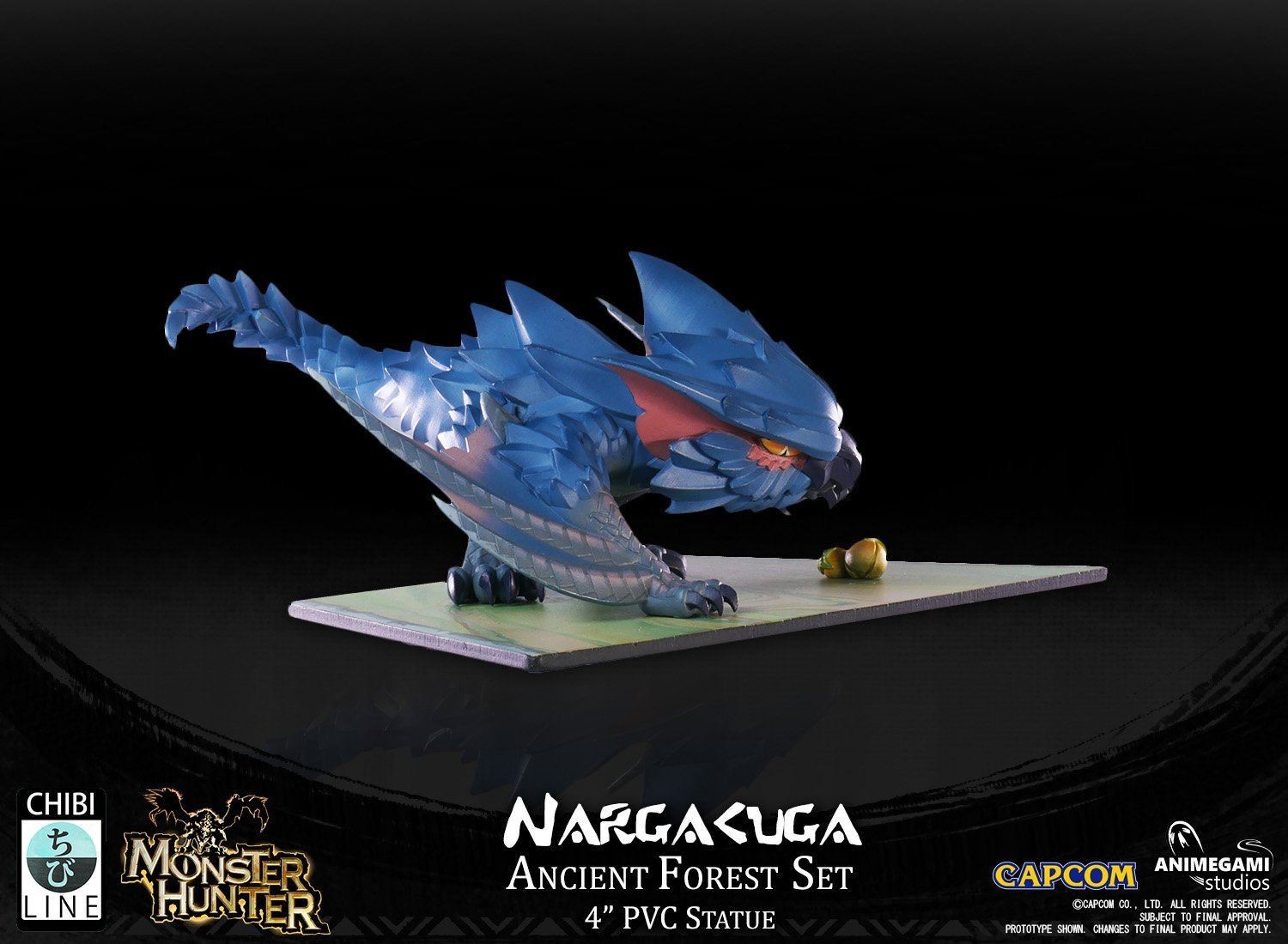 Monster Hunter World - Nargacuga - Ancient Forest - Chibi Line (Animegami Studios) photo 40