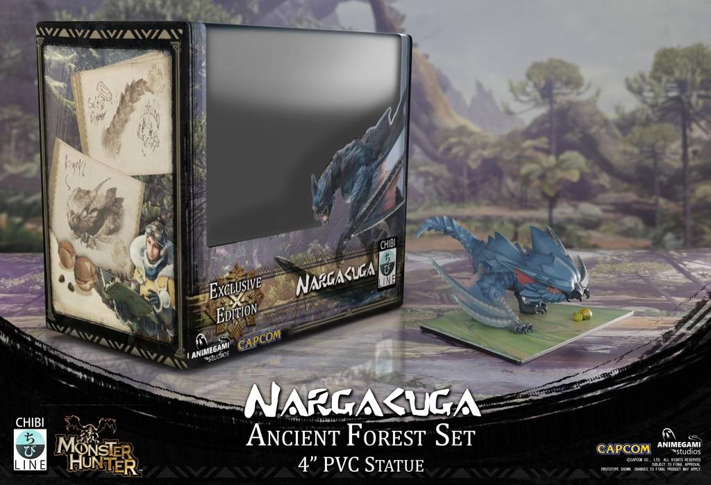 Monster Hunter World - Nargacuga - Ancient Forest - Chibi Line (Animegami Studios) photo 46