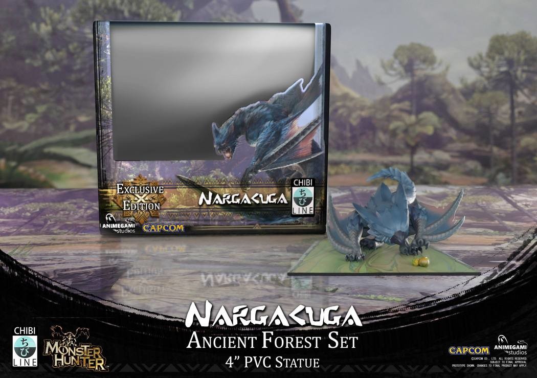 Monster Hunter World - Nargacuga - Ancient Forest - Chibi Line (Animegami Studios) photo 48