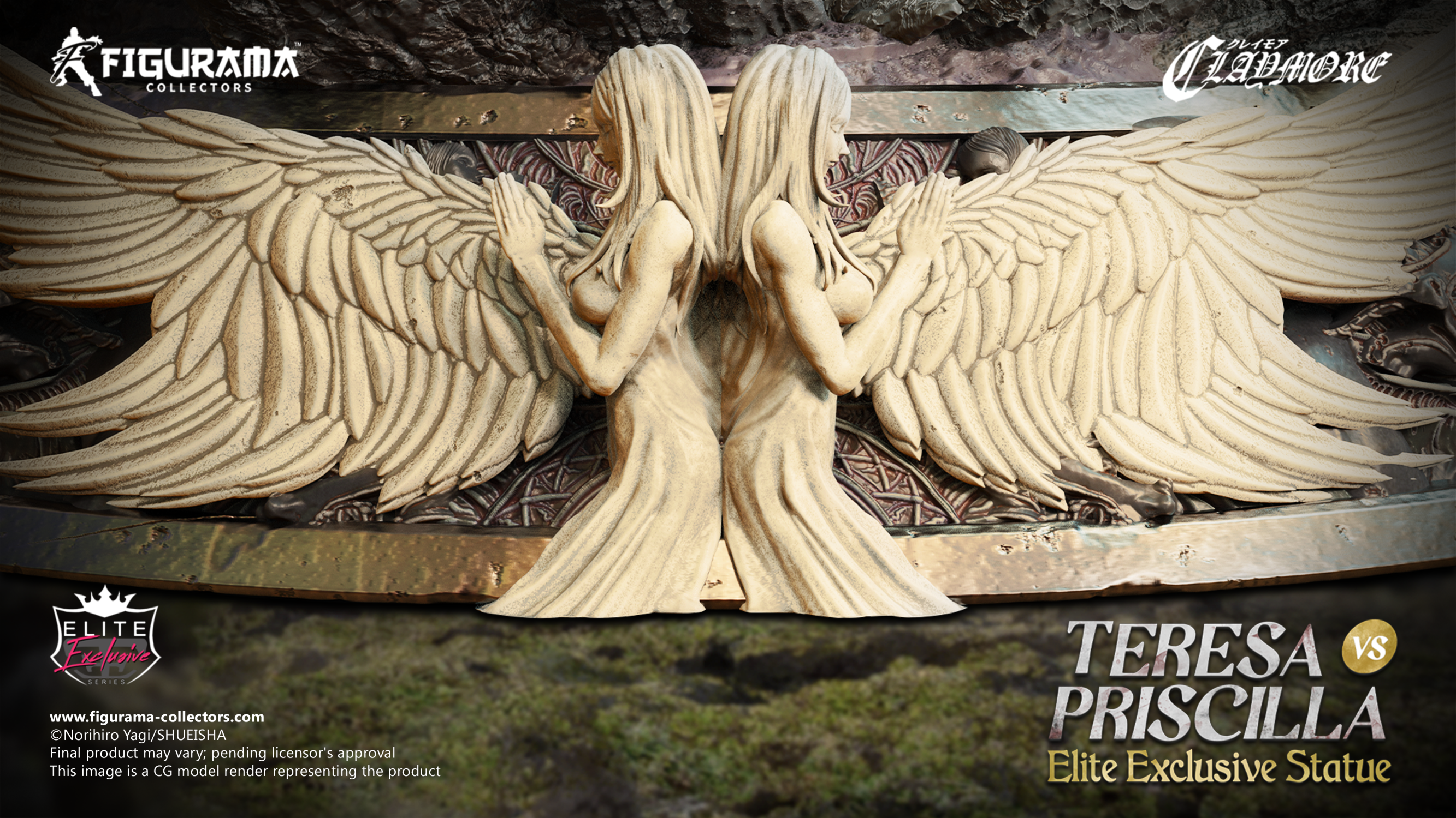 Claymore - Priscilla - Teresa - Elite Exclusive Statue - 1/6 (Figurama Collectors) photo 7