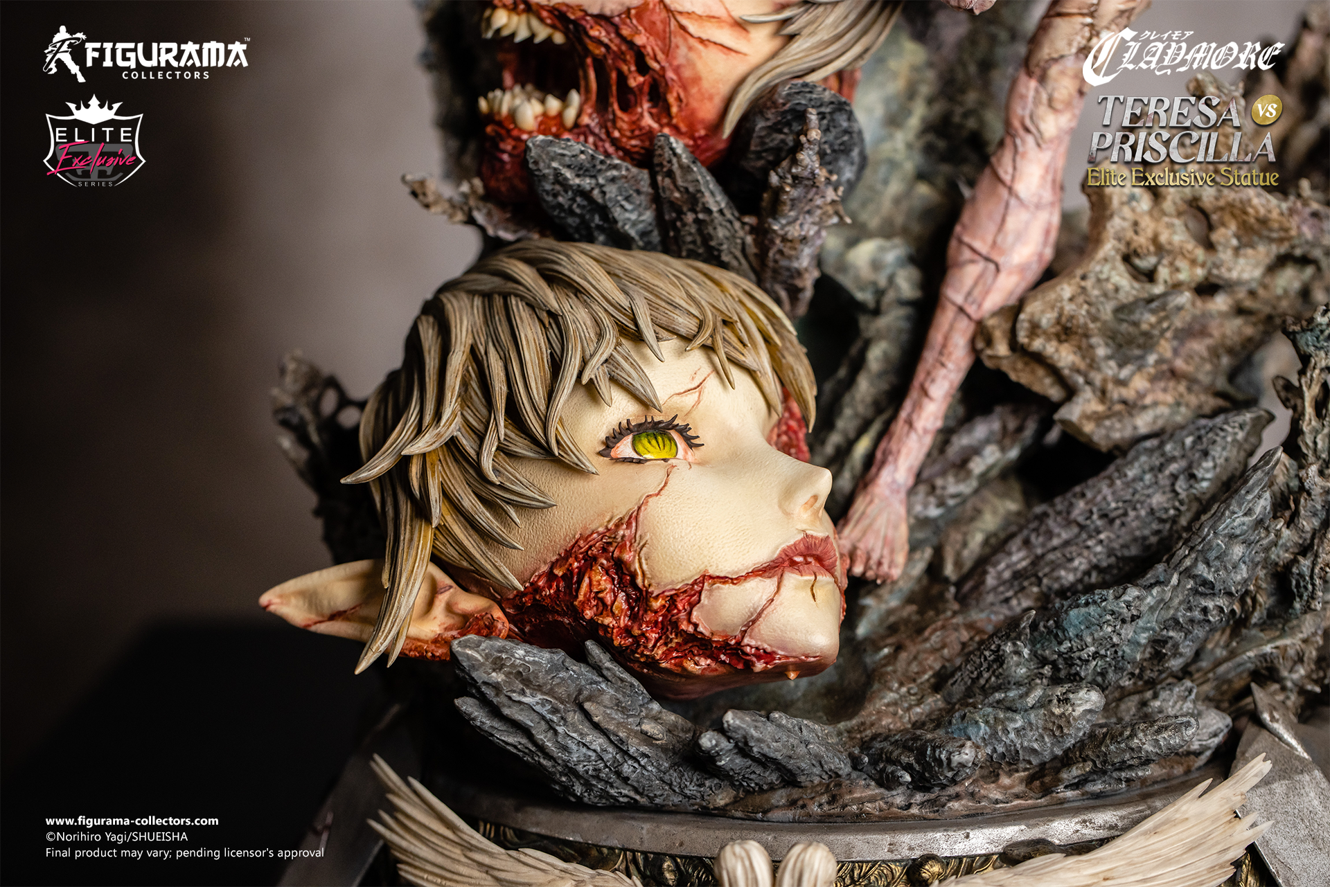 Claymore - Priscilla - Teresa - Elite Exclusive Statue - 1/6 (Figurama Collectors) photo 17