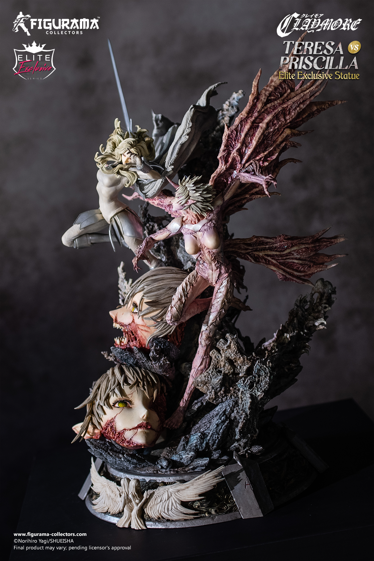 Claymore - Priscilla - Teresa - Elite Exclusive Statue - 1/6 (Figurama Collectors) photo 20