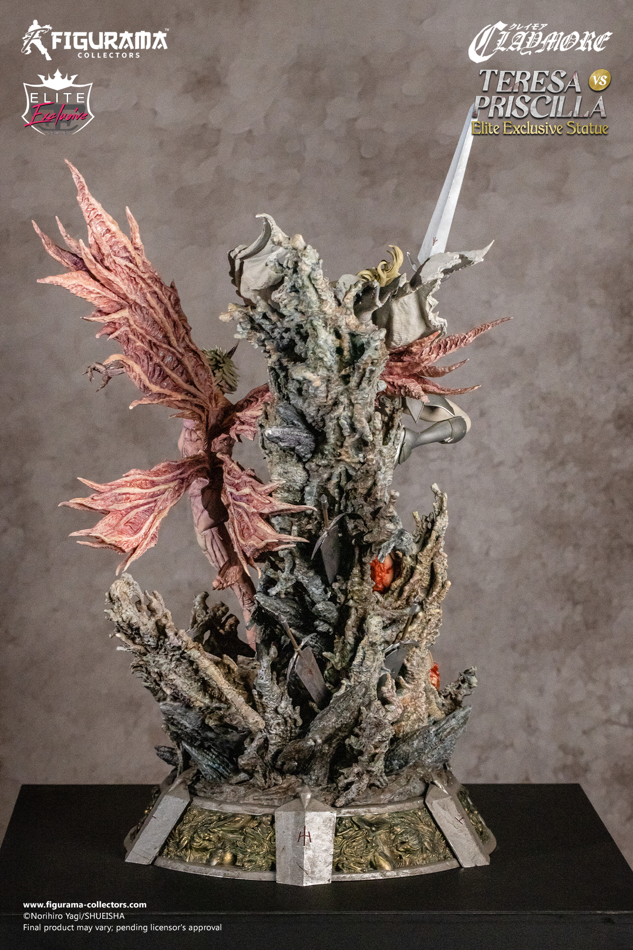 Claymore - Priscilla - Teresa - Elite Exclusive Statue - 1/6 (Figurama Collectors) photo 21