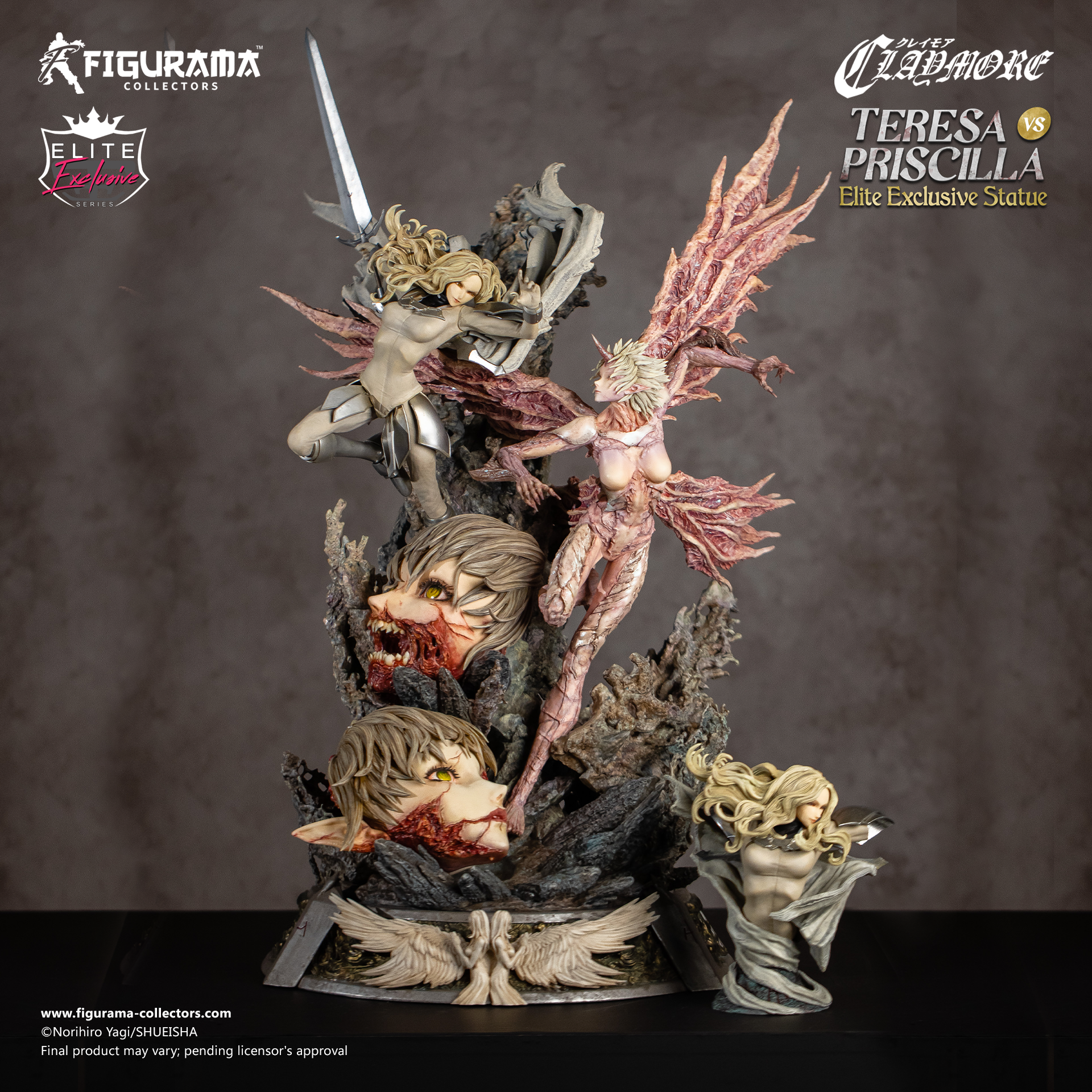 Claymore - Priscilla - Teresa - Elite Exclusive Statue - 1/6 (Figurama Collectors) photo 27