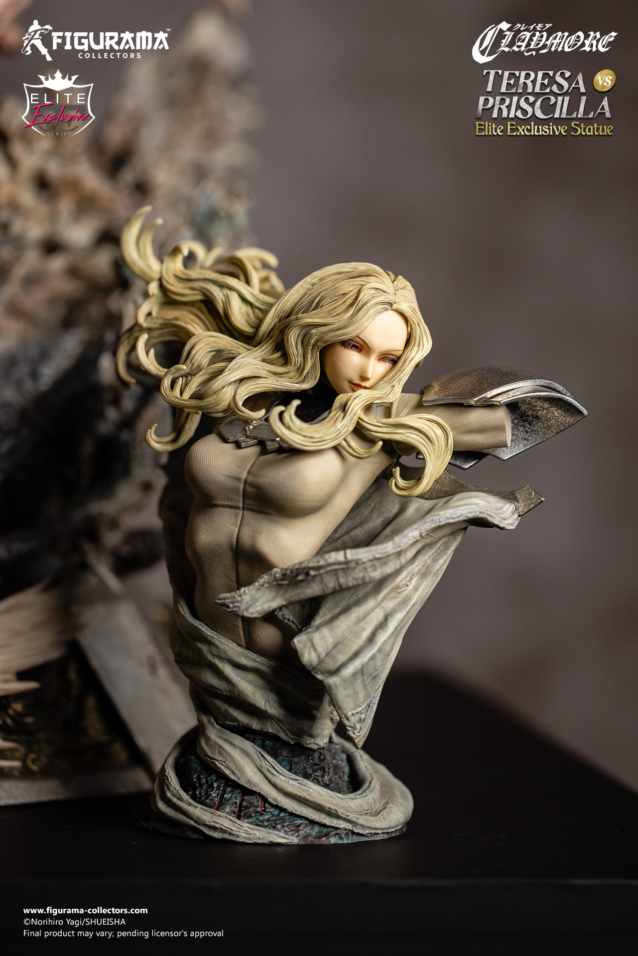 Claymore - Priscilla - Teresa - Elite Exclusive Statue - 1/6 (Figurama Collectors) photo 35
