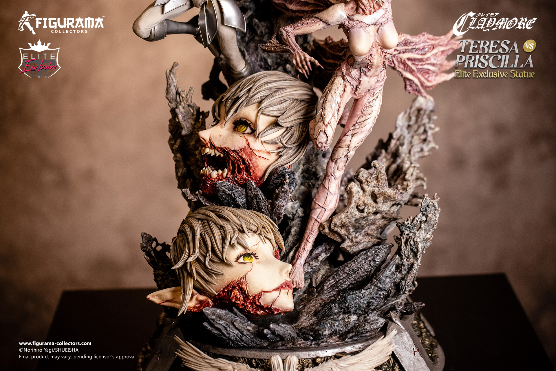 Claymore - Priscilla - Teresa - Elite Exclusive Statue - 1/6 (Figurama Collectors) photo 38