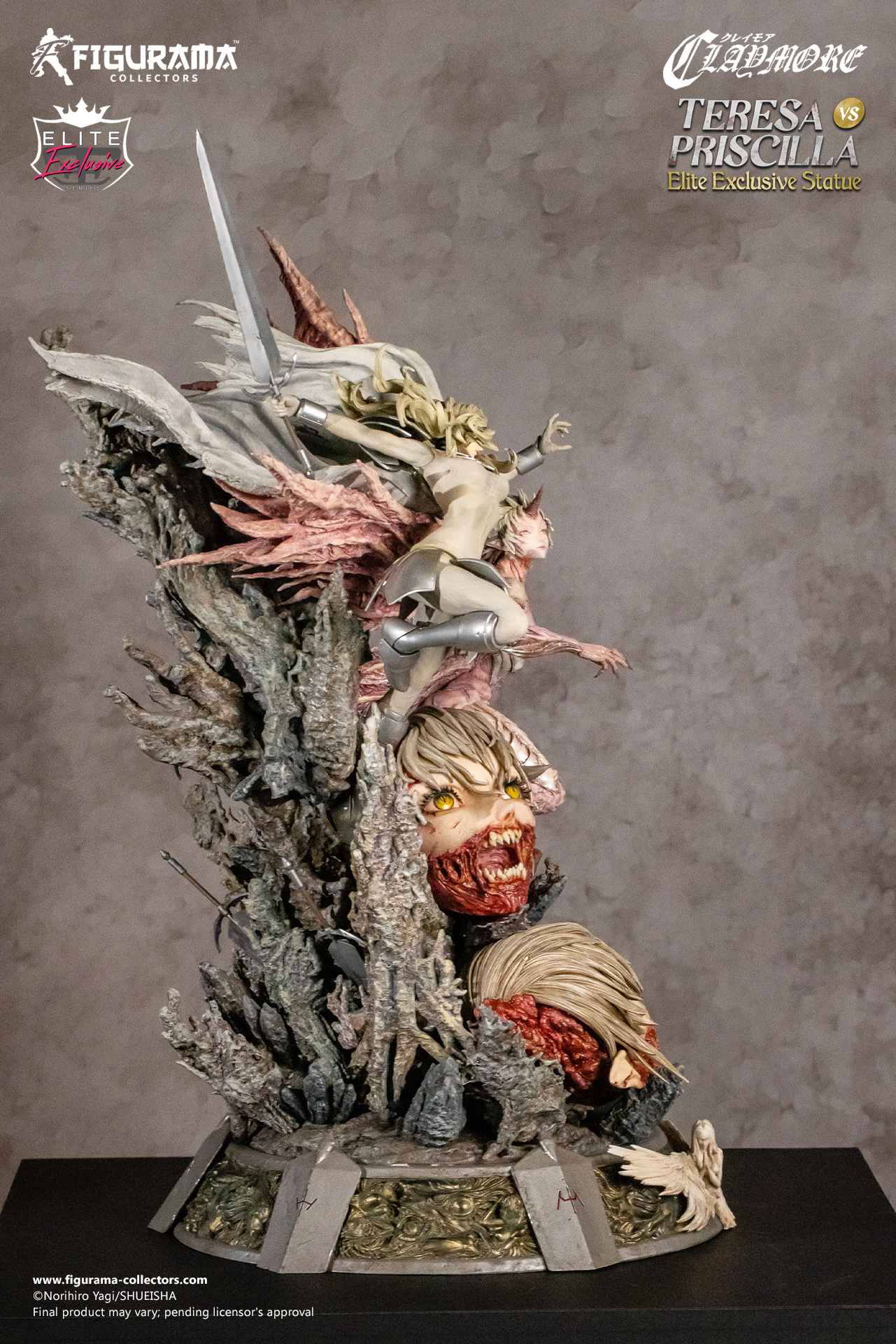Claymore - Priscilla - Teresa - Elite Exclusive Statue - 1/6 (Figurama Collectors) photo 41