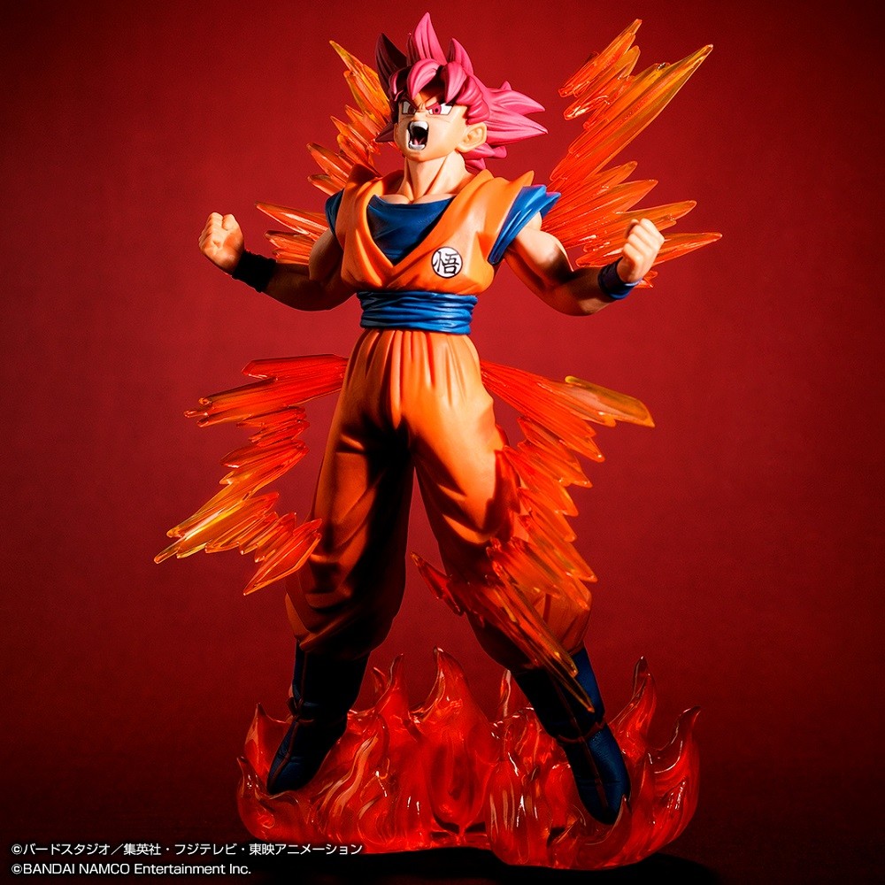 Dragon Ball Z Dokkan Battle - Son Goku SSJ God - Ichiban Kuji - Ichiban Kuji Dragon Ball Z Dokkan Battle 6th Anniversary  (A Prize) (Bandai Spirits) photo 2