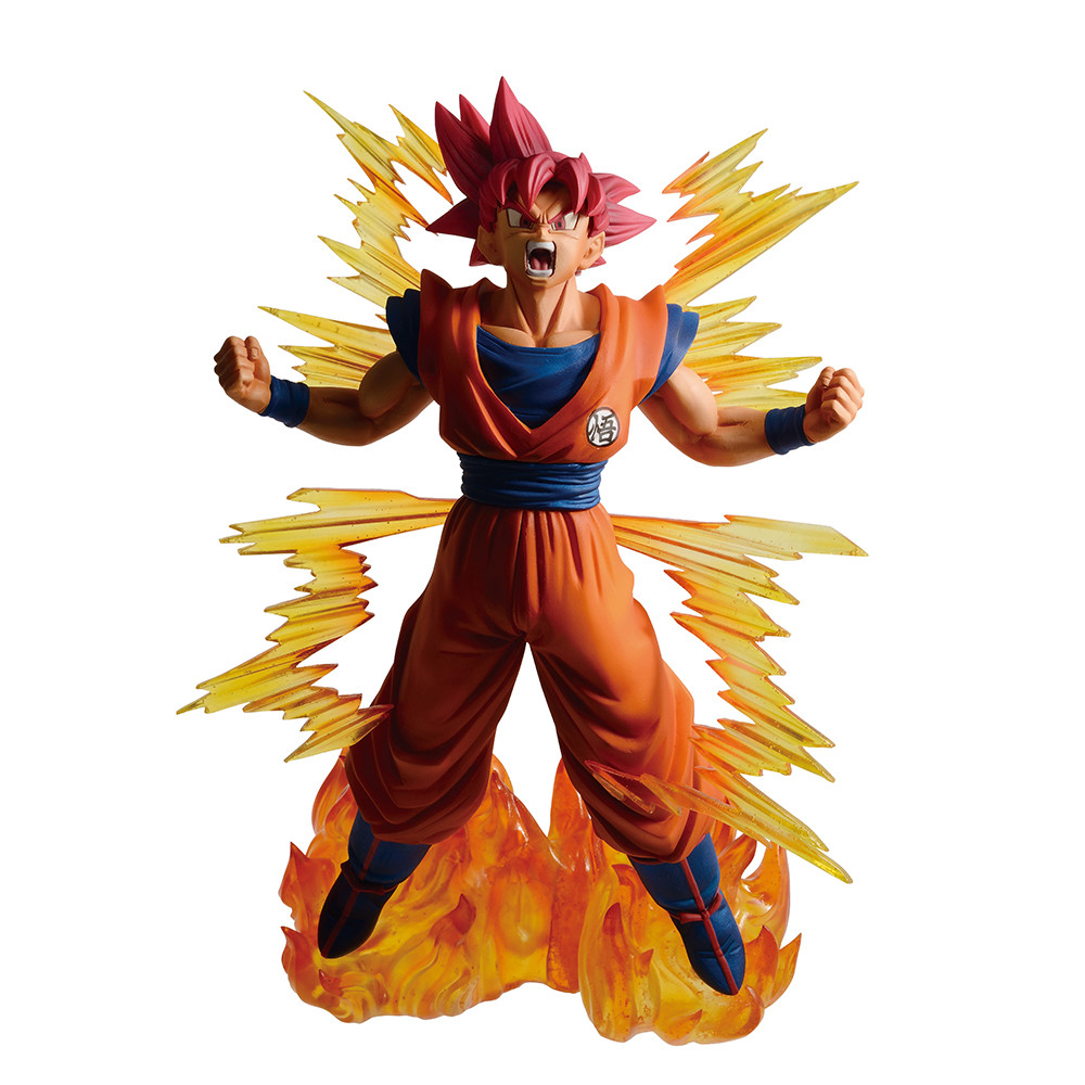 Dragon Ball Z Dokkan Battle - Son Goku SSJ God - Ichiban Kuji - Ichiban Kuji Dragon Ball Z Dokkan Battle 6th Anniversary  (A Prize) (Bandai Spirits) photo 5
