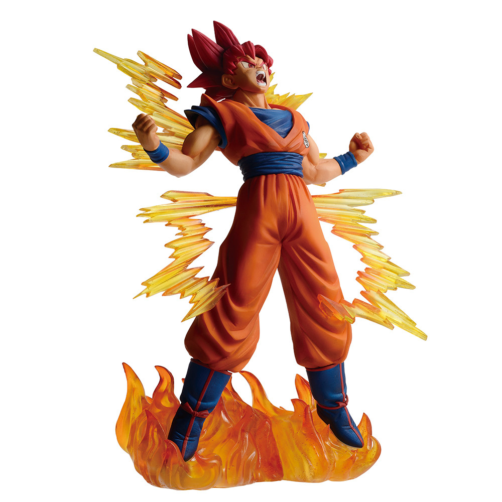 Dragon Ball Z Dokkan Battle - Son Goku SSJ God - Ichiban Kuji - Ichiban Kuji Dragon Ball Z Dokkan Battle 6th Anniversary  (A Prize) (Bandai Spirits) photo 6