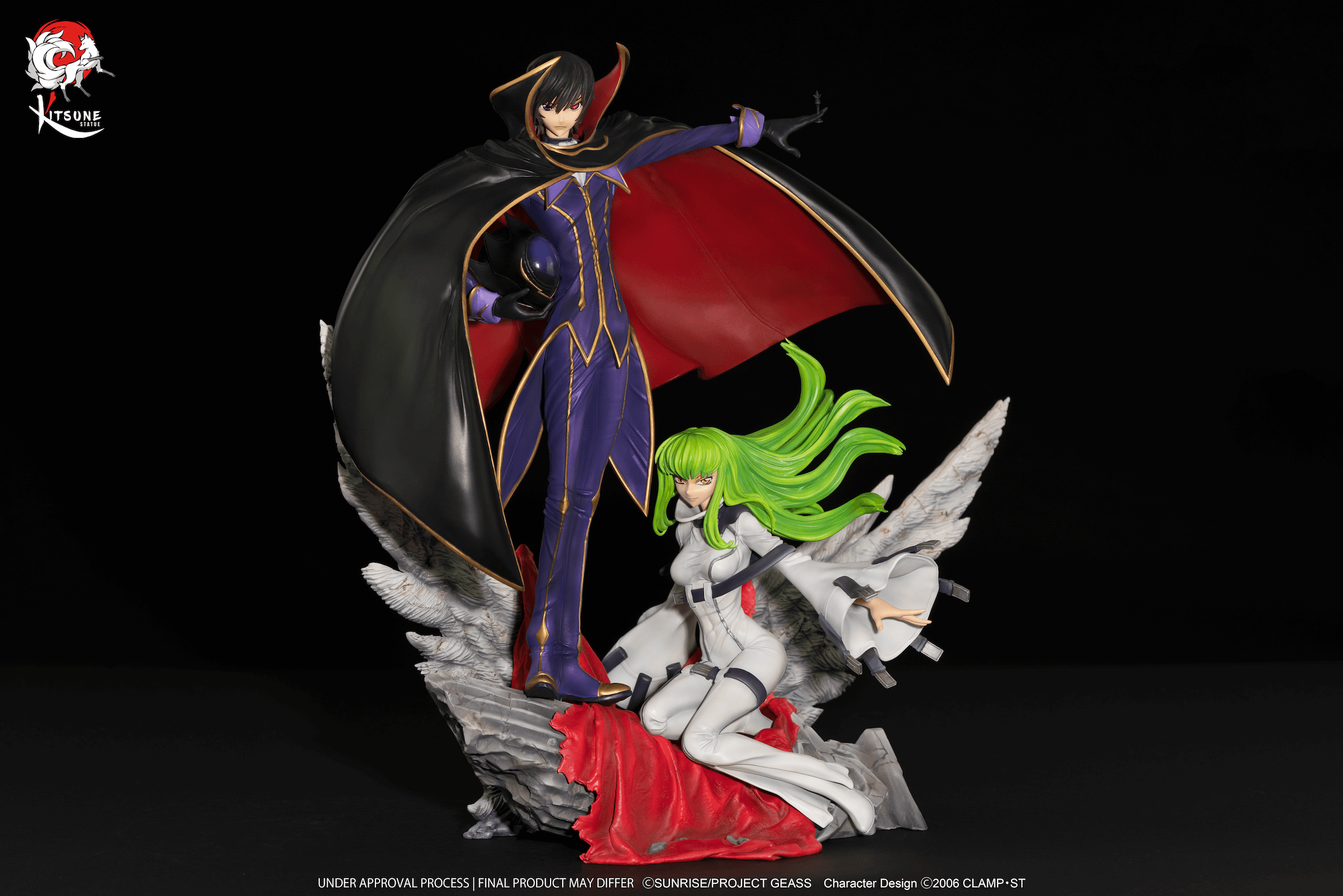 Code Geass - Hangyaku no Lelouch - C.C. - Lelouch Lamperouge - 1/6 (Kitsune Statue) photo 4