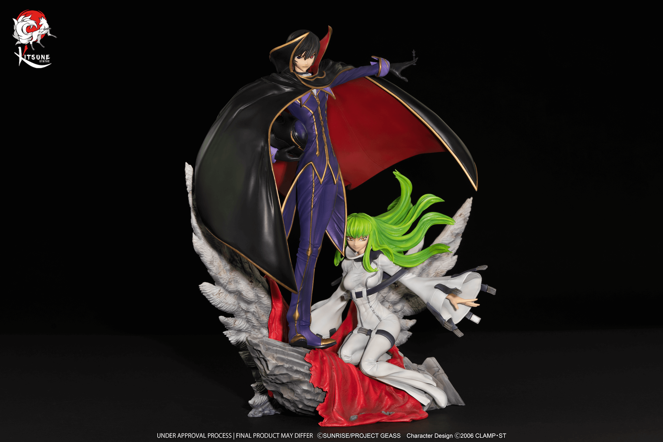 Code Geass - Hangyaku no Lelouch - C.C. - Lelouch Lamperouge - 1/6 (Kitsune Statue) photo 11
