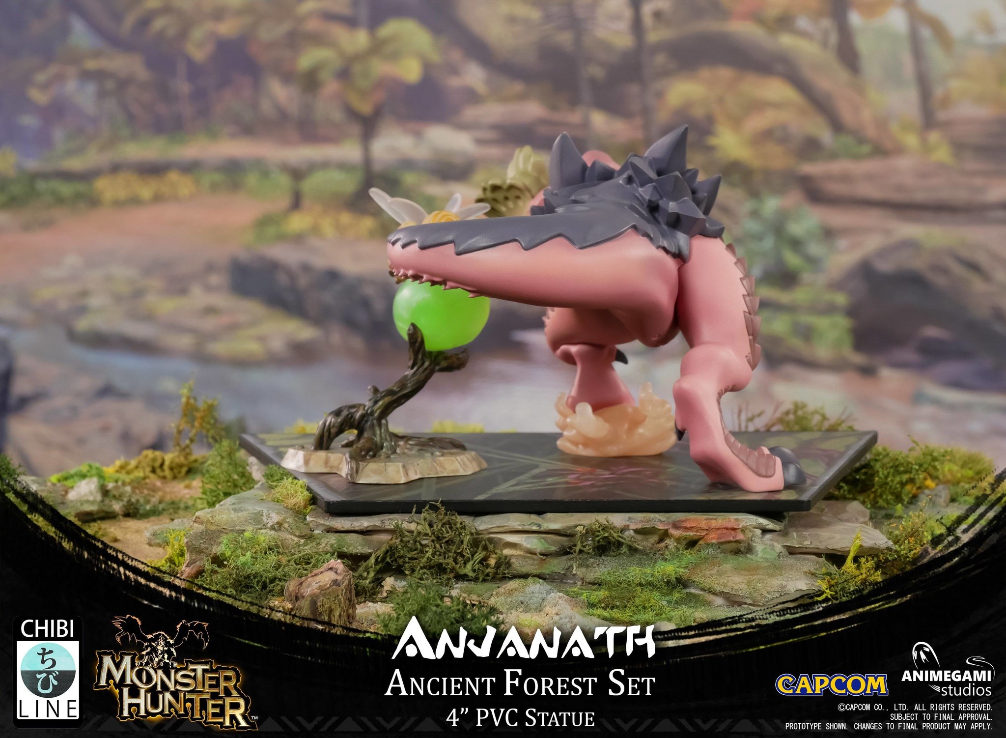 Monster Hunter World - Anjanath - Kaifuku Mitsumushi - Ancient Forest - Chibi Line (Animegami Studios) photo 6