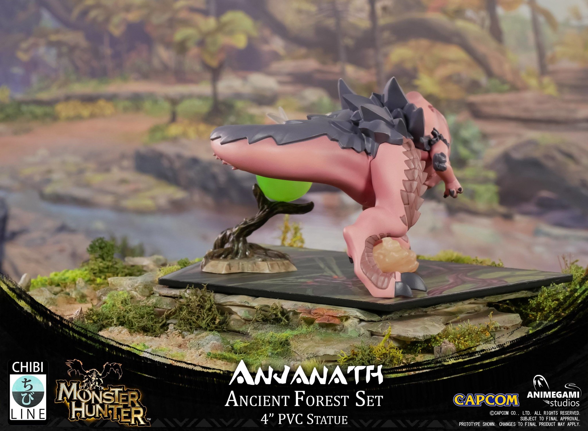Monster Hunter World - Anjanath - Kaifuku Mitsumushi - Ancient Forest - Chibi Line (Animegami Studios) photo 7