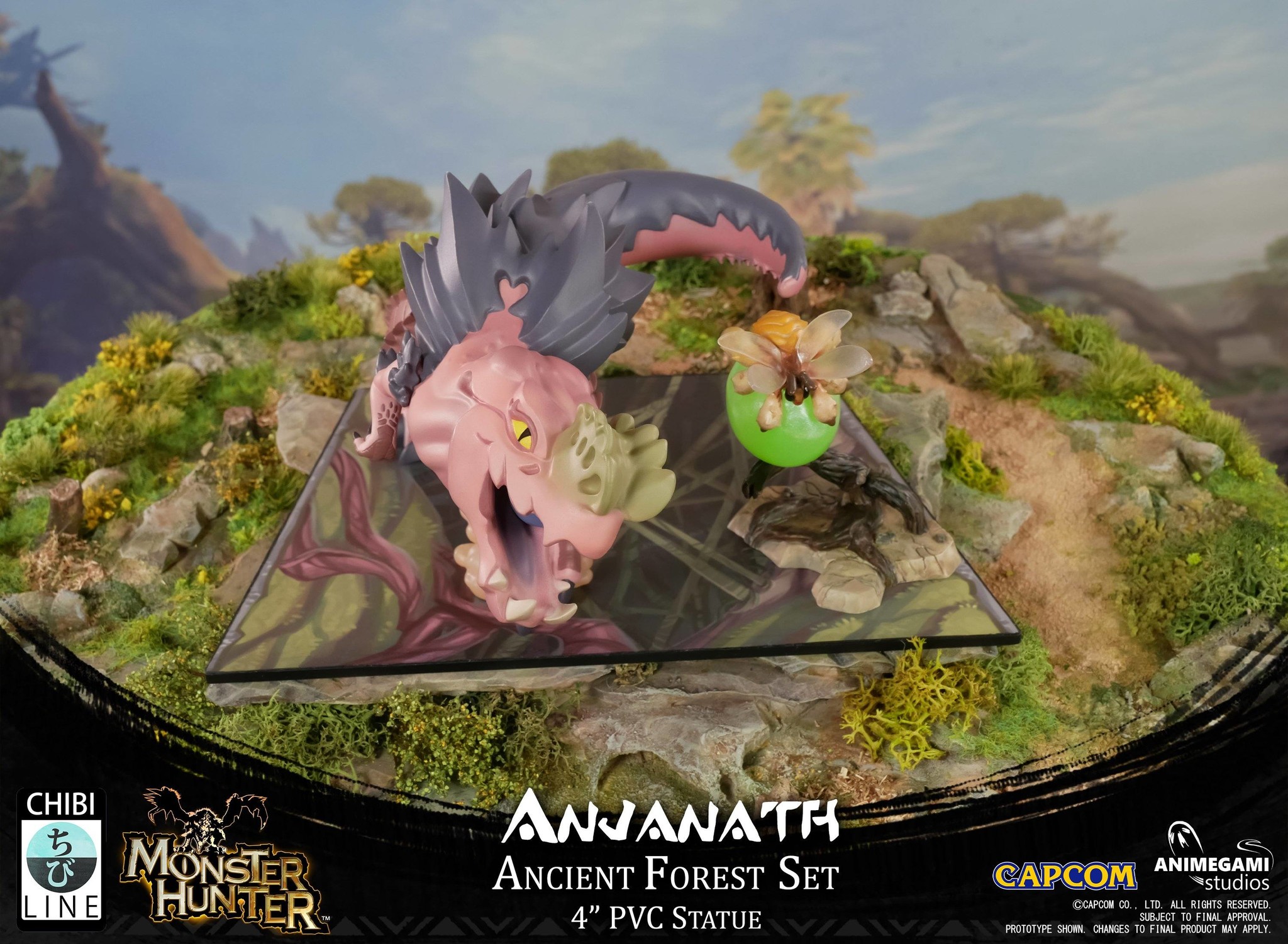 Monster Hunter World - Anjanath - Kaifuku Mitsumushi - Ancient Forest - Chibi Line (Animegami Studios) photo 9