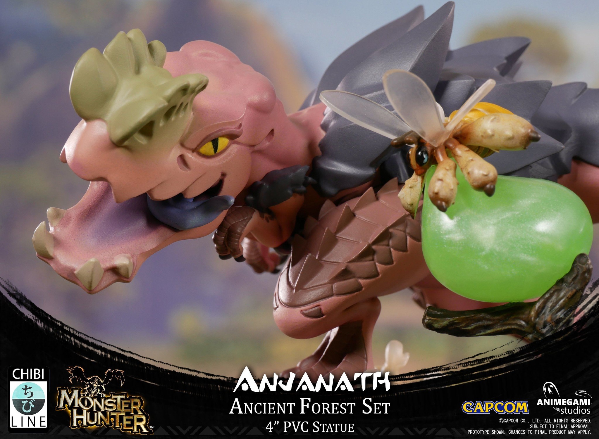 Monster Hunter World - Anjanath - Kaifuku Mitsumushi - Ancient Forest - Chibi Line (Animegami Studios) photo 10