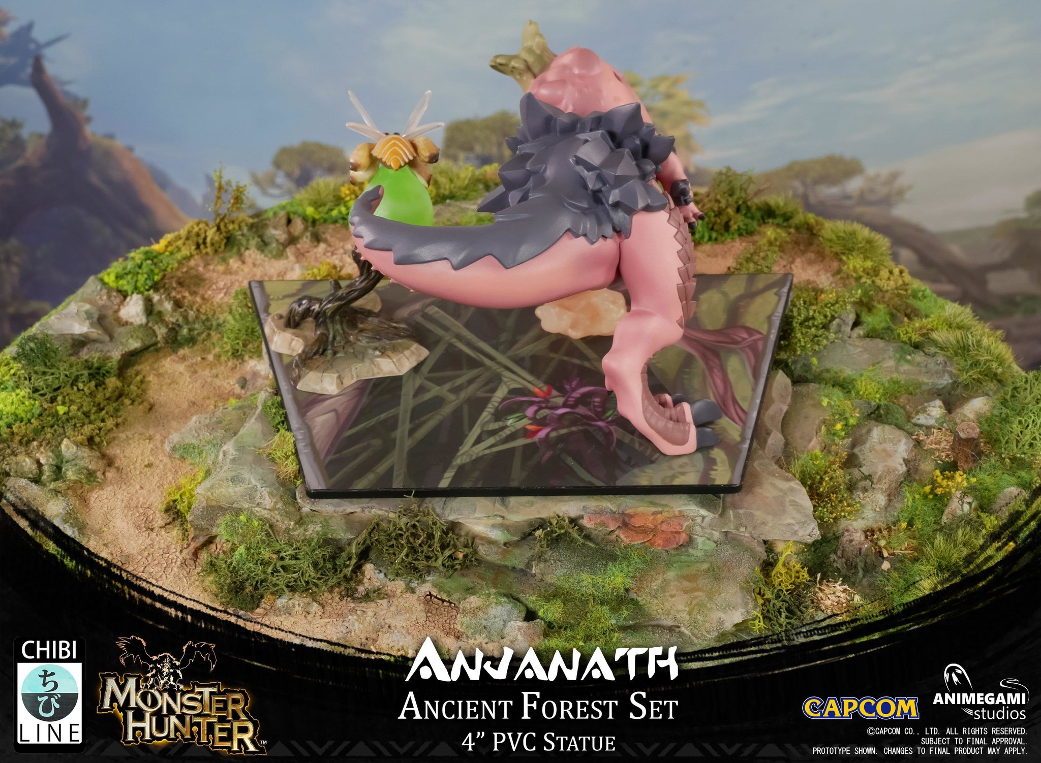 Monster Hunter World - Anjanath - Kaifuku Mitsumushi - Ancient Forest - Chibi Line (Animegami Studios) photo 11