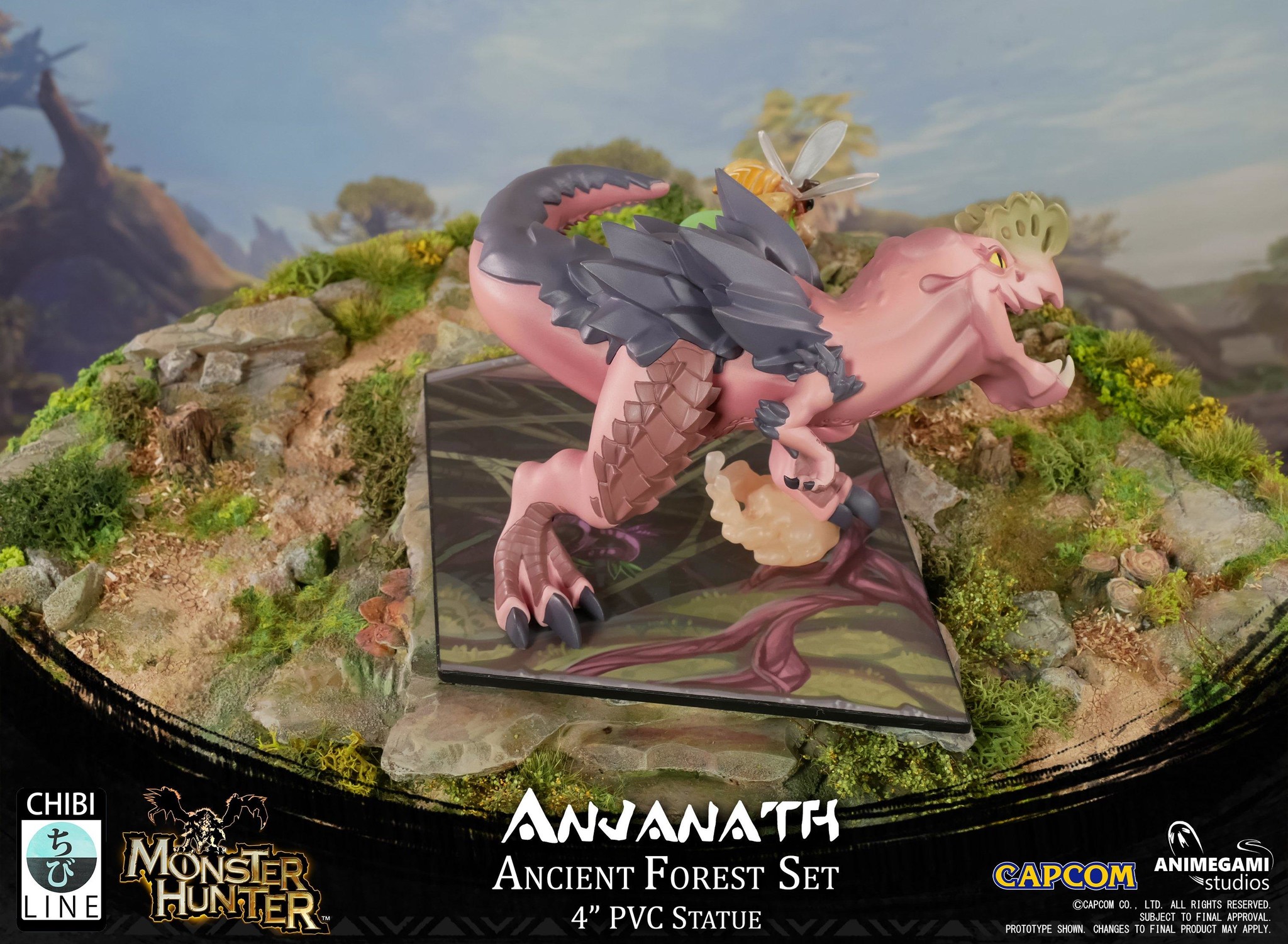 Monster Hunter World - Anjanath - Kaifuku Mitsumushi - Ancient Forest - Chibi Line (Animegami Studios) photo 12