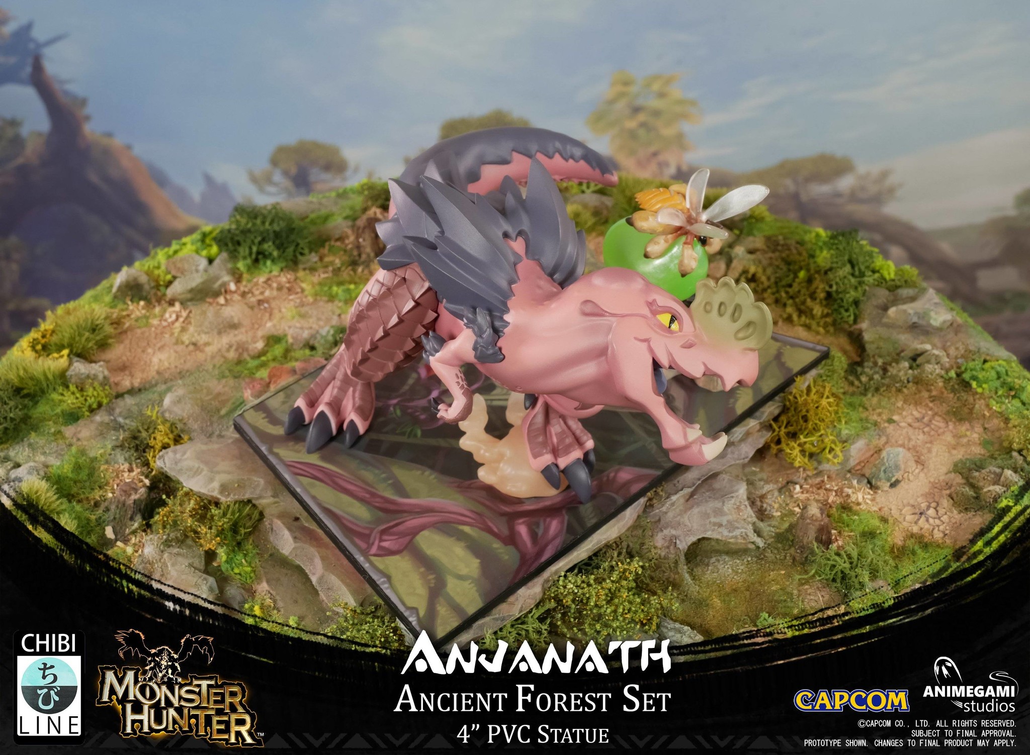 Monster Hunter World - Anjanath - Kaifuku Mitsumushi - Ancient Forest - Chibi Line (Animegami Studios) photo 13