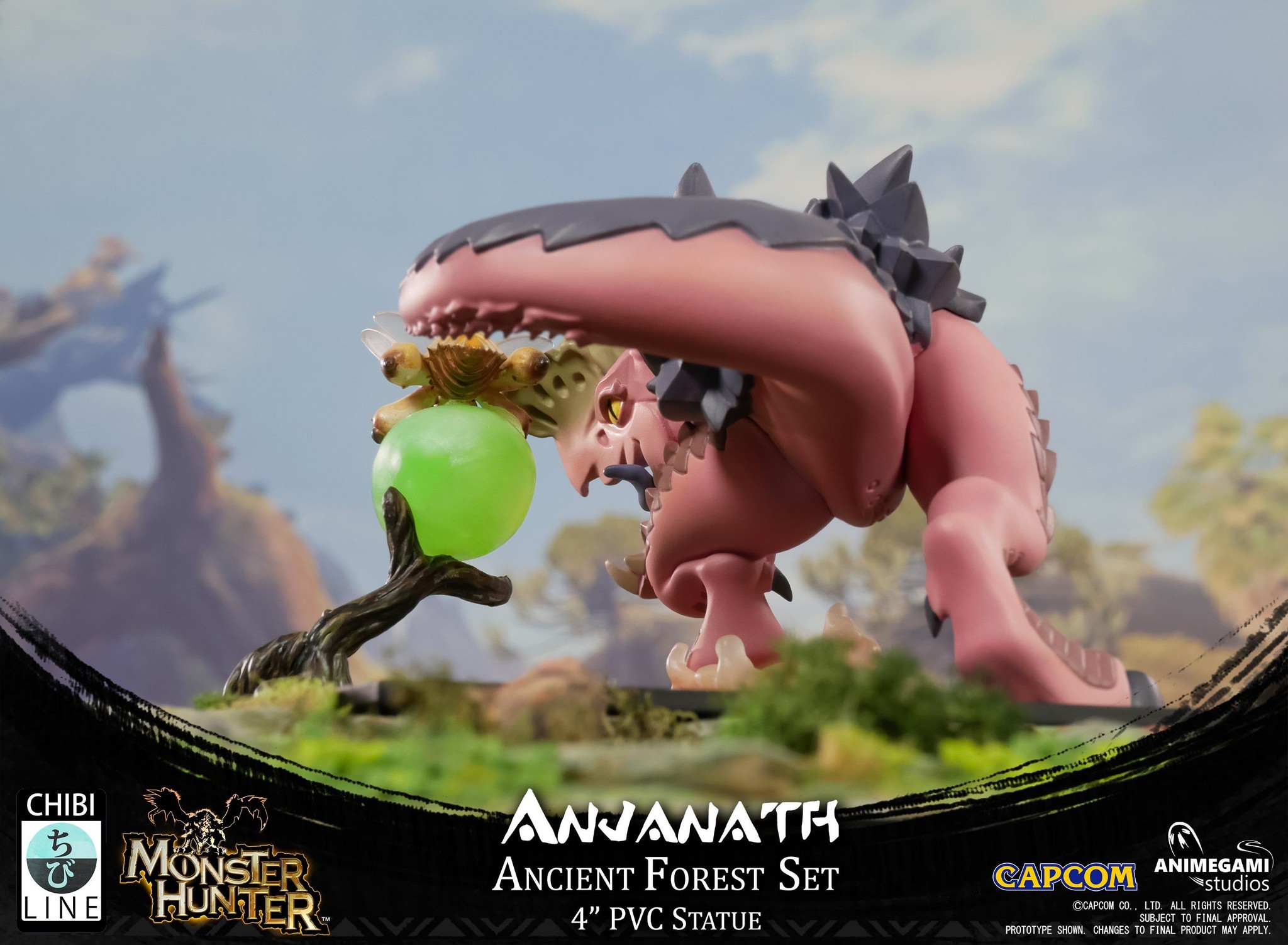 Monster Hunter World - Anjanath - Kaifuku Mitsumushi - Ancient Forest - Chibi Line (Animegami Studios) photo 14