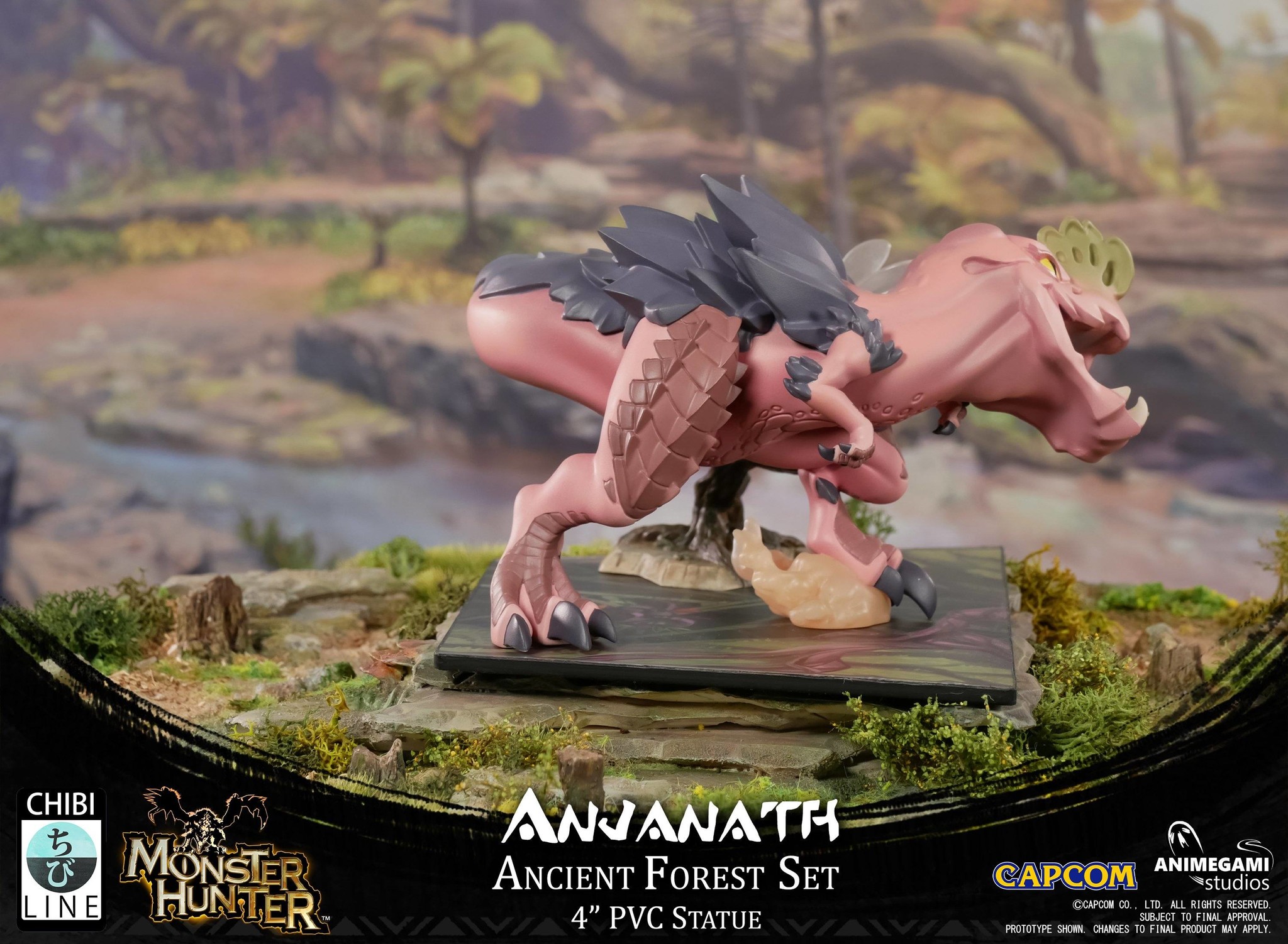 Monster Hunter World - Anjanath - Kaifuku Mitsumushi - Ancient Forest - Chibi Line (Animegami Studios) photo 16