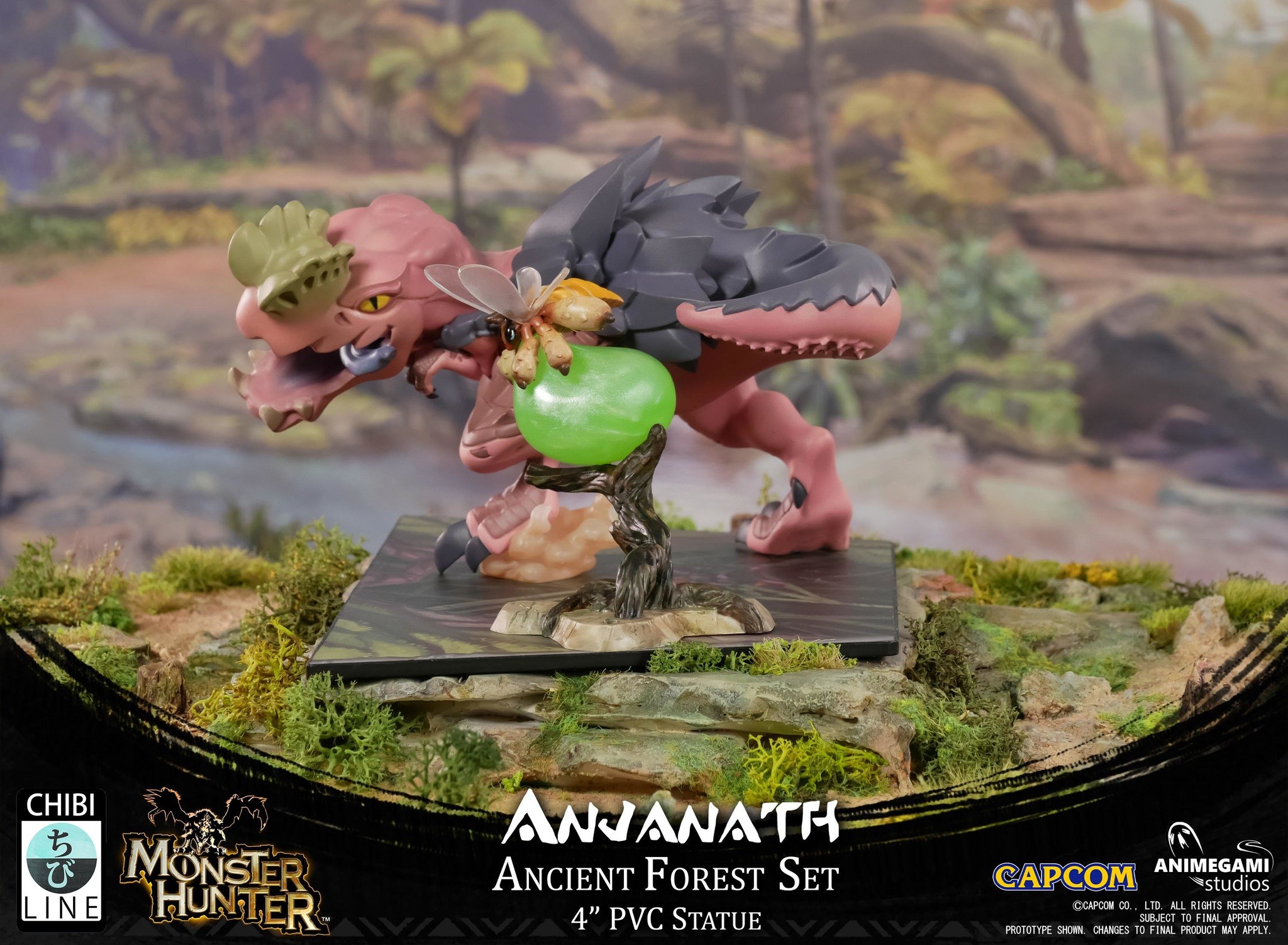 Monster Hunter World - Anjanath - Kaifuku Mitsumushi - Ancient Forest - Chibi Line (Animegami Studios) photo 19