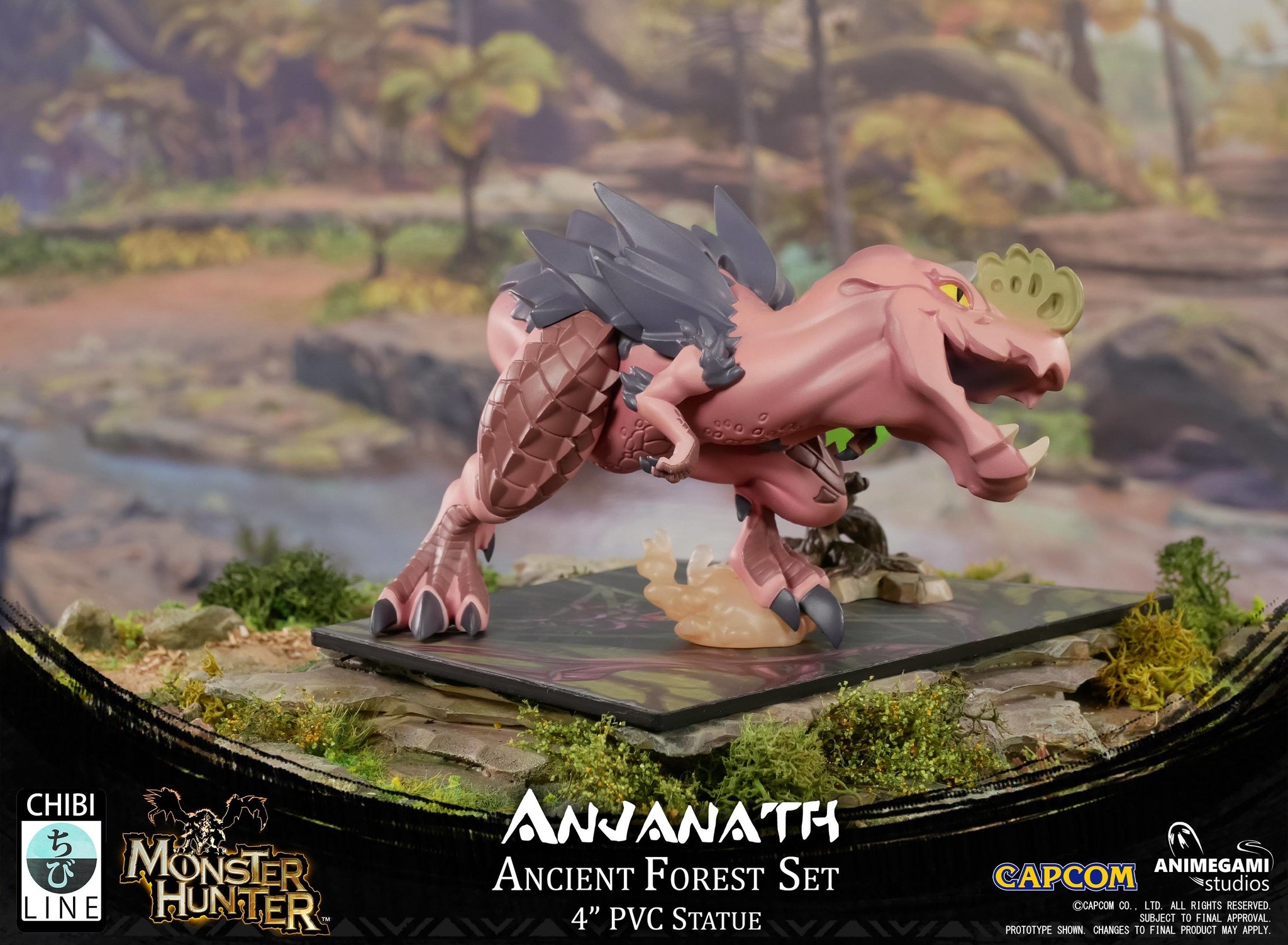 Monster Hunter World - Anjanath - Kaifuku Mitsumushi - Ancient Forest - Chibi Line (Animegami Studios) photo 20