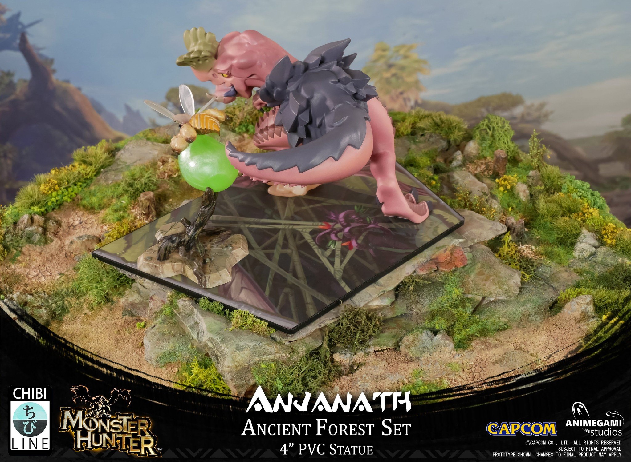 Monster Hunter World - Anjanath - Kaifuku Mitsumushi - Ancient Forest - Chibi Line (Animegami Studios) photo 22