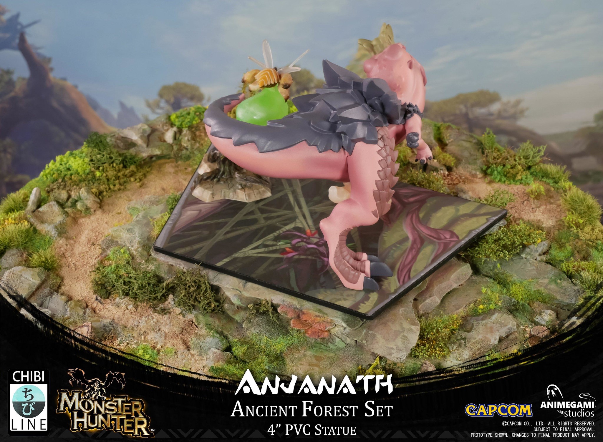 Monster Hunter World - Anjanath - Kaifuku Mitsumushi - Ancient Forest - Chibi Line (Animegami Studios) photo 23