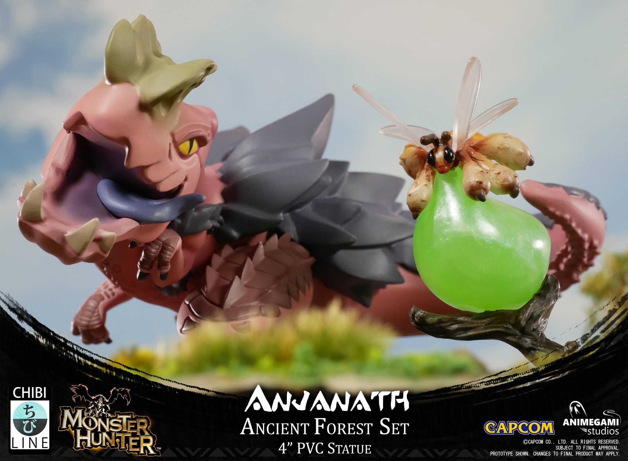 Monster Hunter World - Anjanath - Kaifuku Mitsumushi - Ancient Forest - Chibi Line (Animegami Studios) photo 24