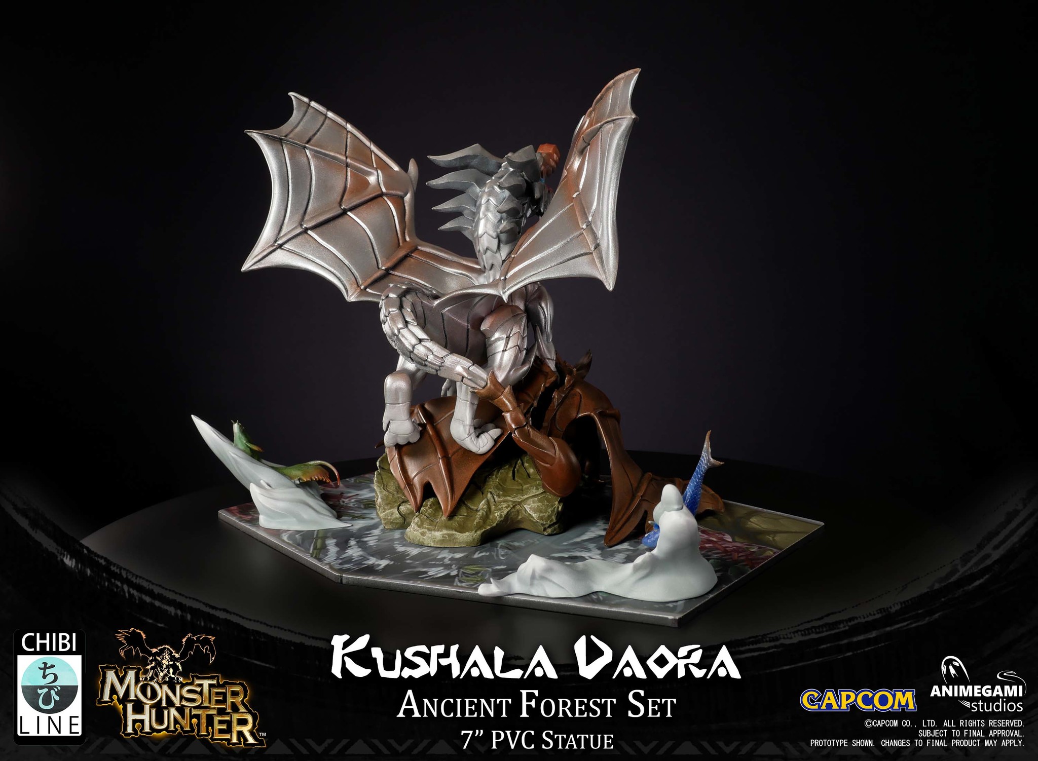 Monster Hunter World - Kushala Daora - Ancient Forest - Chibi Line (Animegami Studios) photo 3