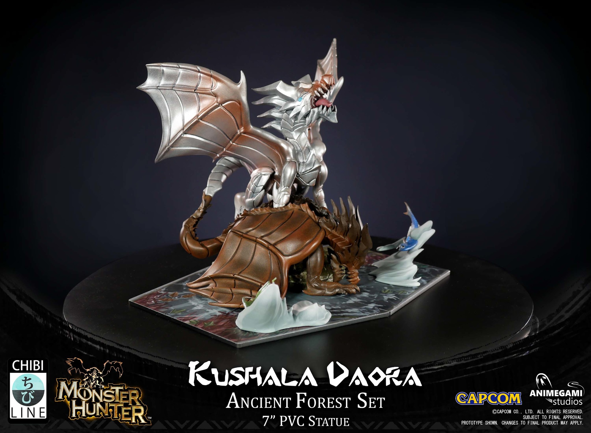 Monster Hunter World - Kushala Daora - Ancient Forest - Chibi Line (Animegami Studios) photo 6