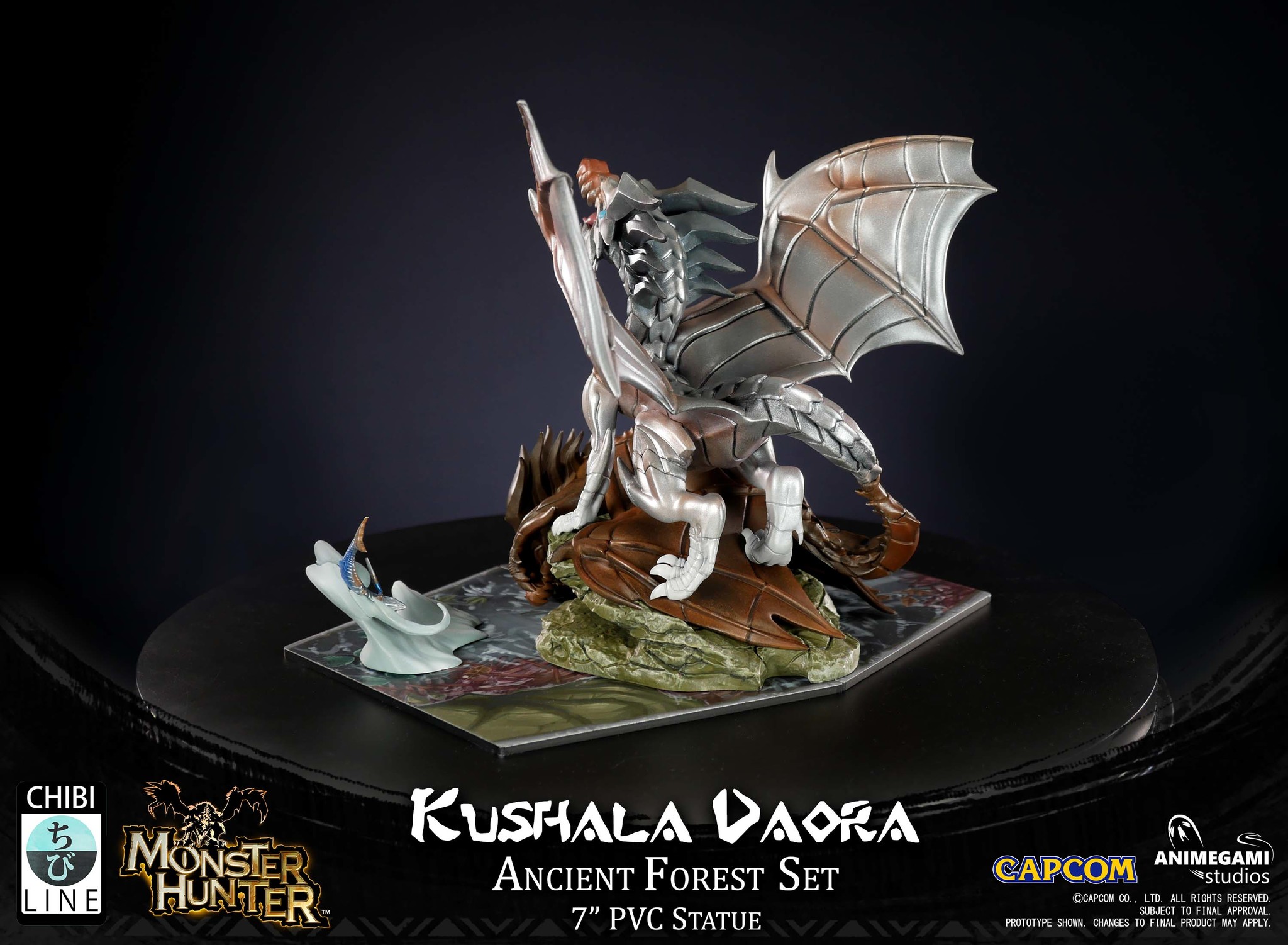 Monster Hunter World - Kushala Daora - Ancient Forest - Chibi Line (Animegami Studios) photo 9
