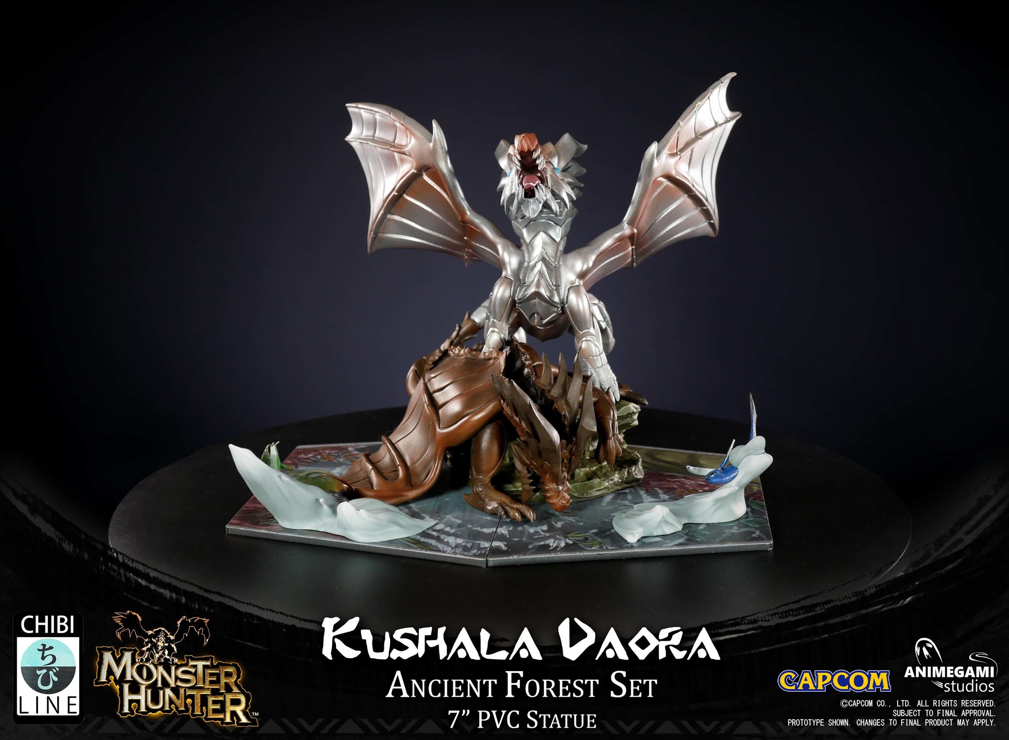 Monster Hunter World - Kushala Daora - Ancient Forest - Chibi Line (Animegami Studios) photo 11