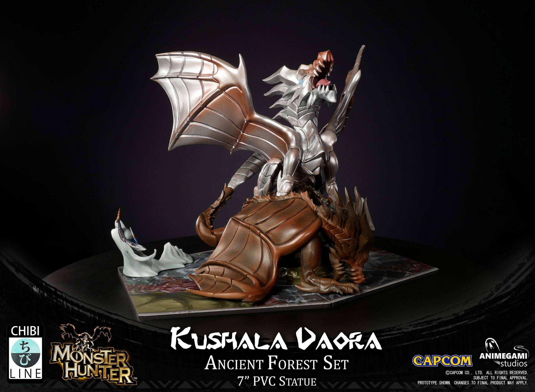 Monster Hunter World - Kushala Daora - Ancient Forest - Chibi Line (Animegami Studios) photo 12