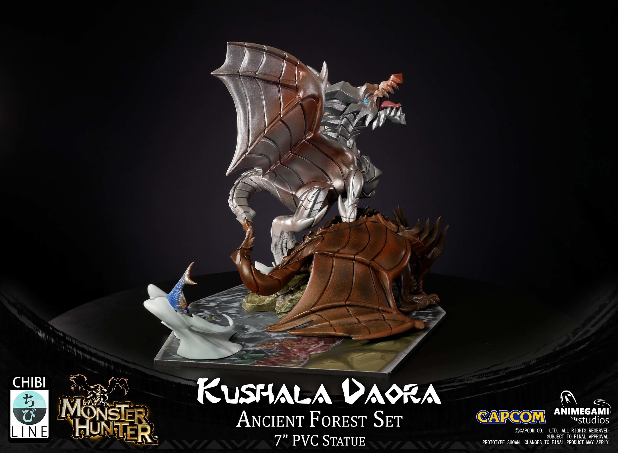 Monster Hunter World - Kushala Daora - Ancient Forest - Chibi Line (Animegami Studios) photo 13