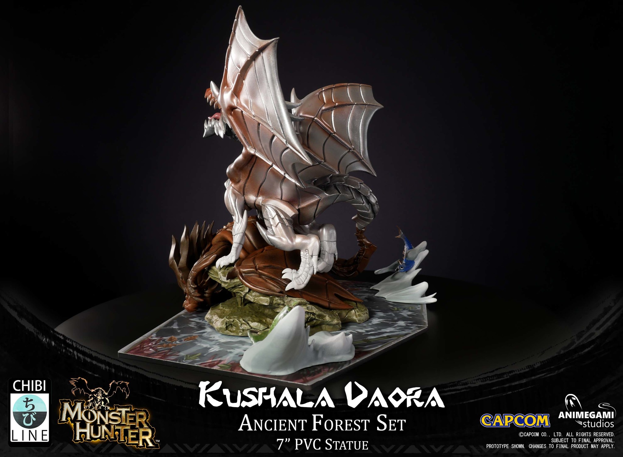 Monster Hunter World - Kushala Daora - Ancient Forest - Chibi Line (Animegami Studios) photo 14